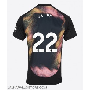 Leicester City Oliver Skipp #22 Vieraspaita 2024-25 Lyhythihainen